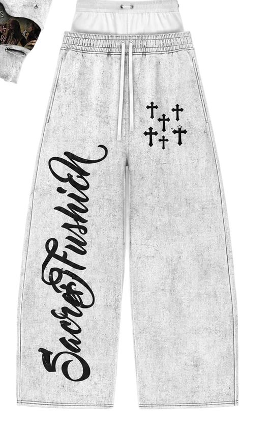 Heavenly pressure pant (white)
