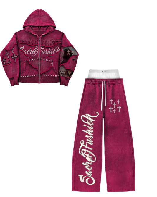 Heavenly pressure set (pink)