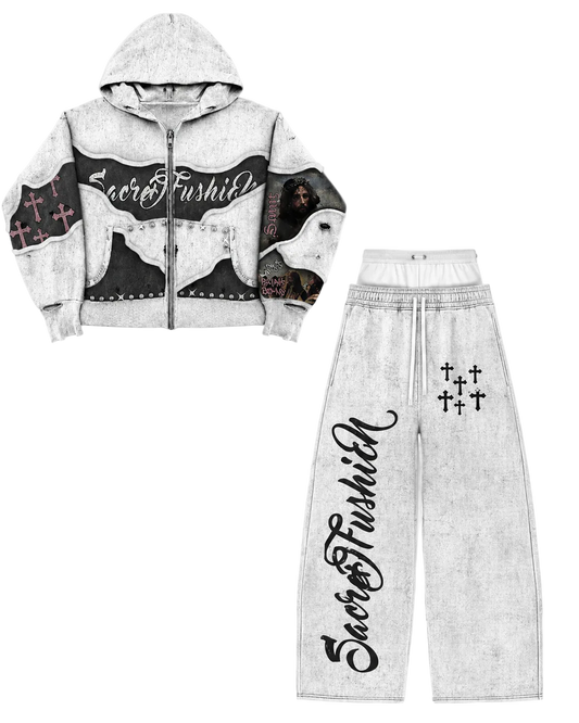 Heavenly pressure set (white)
